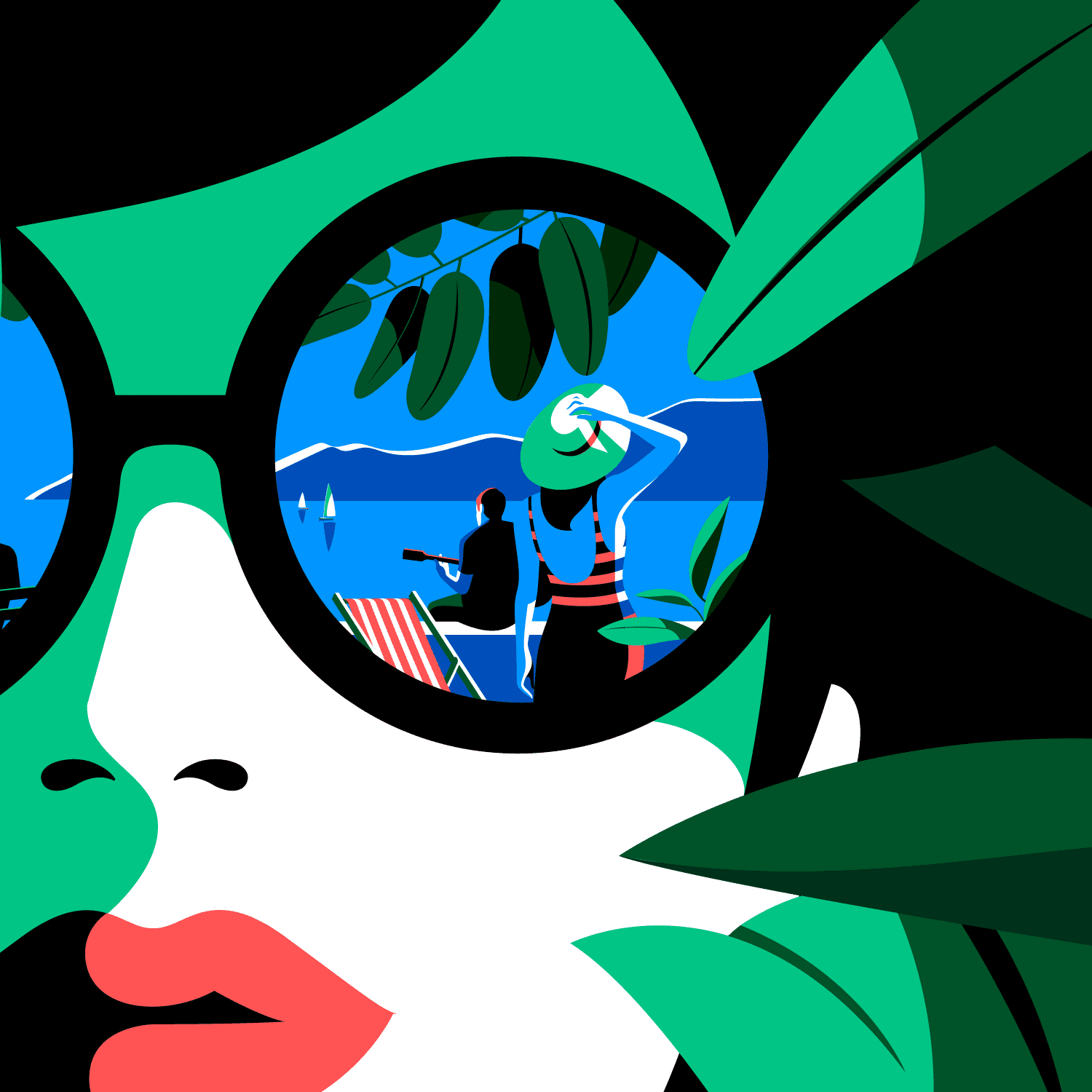 Lausanne à l'heure d'été